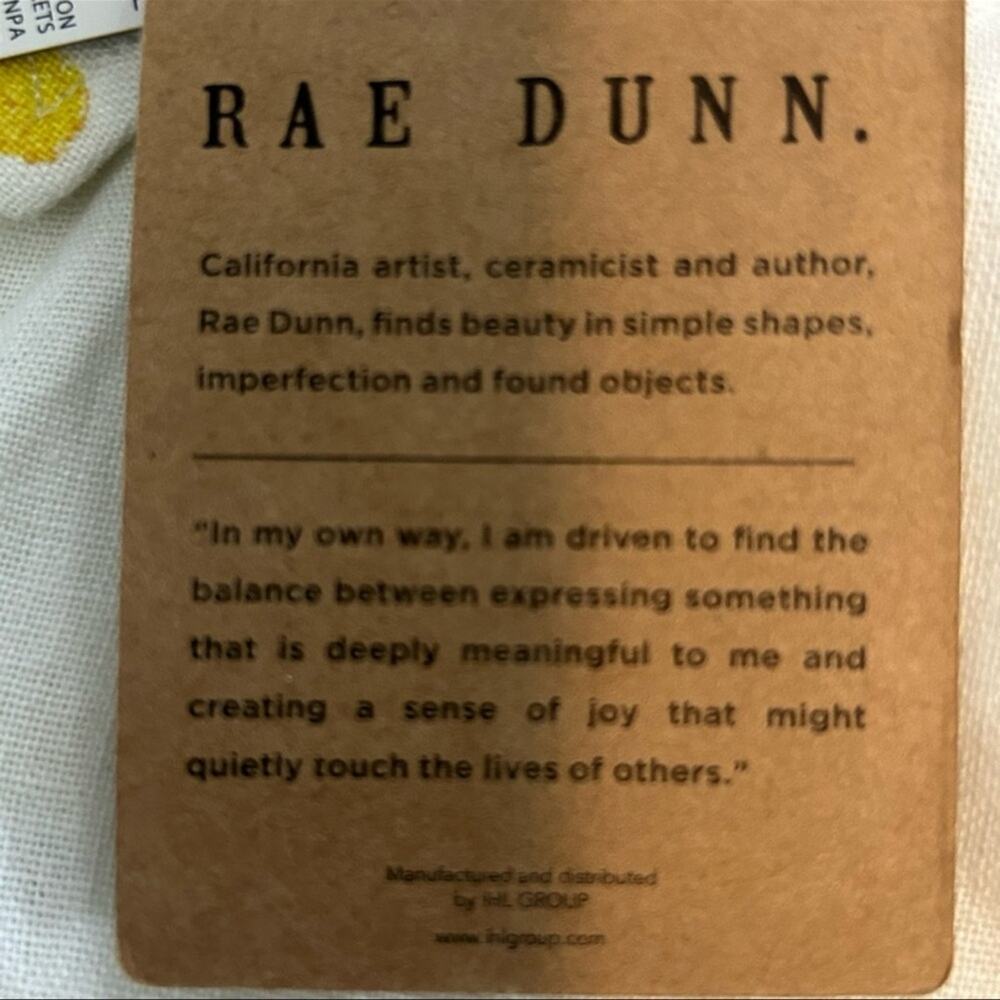 Rae Dunn Pineapple Linen Button Down Shirt Large NWT Resort Vacation - Picture 11 of 13